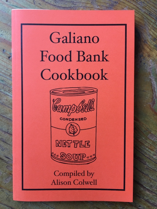 Book cover red with illustration of Campbell's soup can